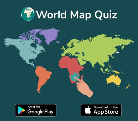 New World Map Quiz App Ideas World Map With Major Countries