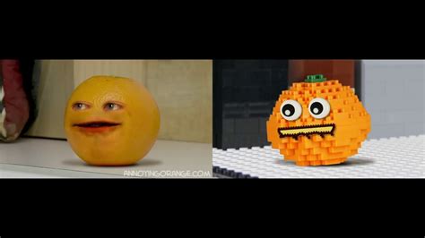 Annoying Orange Tough Enough Comedy Vs Lego Youtube