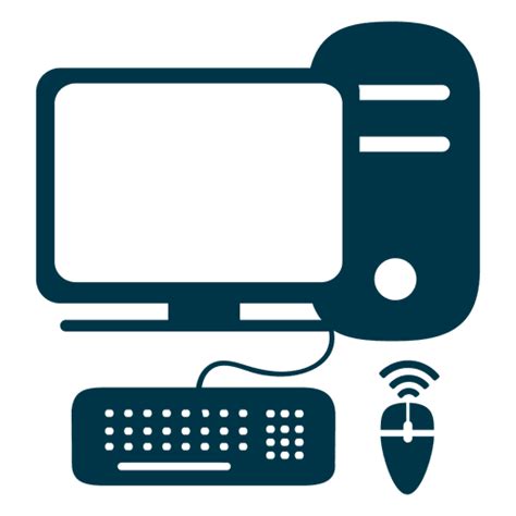 Computer Flat Icon Transparent Png And Svg Vector File