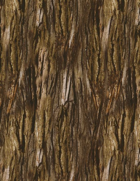 Cotton Print Yarmulkes Tree Bark Brown