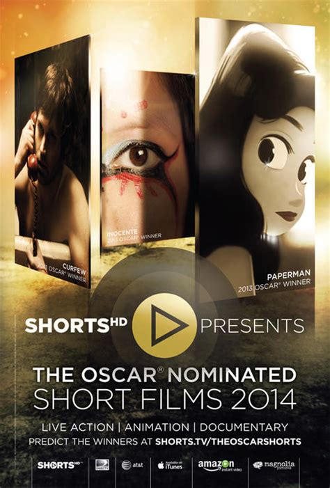 The Oscar Nominated Short Films 2014 Animated Fandango
