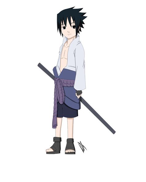 Young Sasuke By Johnny Wolf On Deviantart