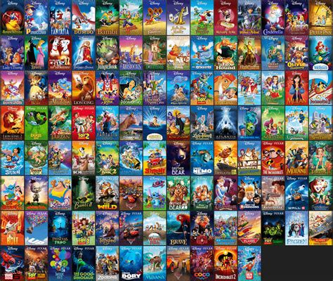 Collection Updated 20190608 Disney Pixar Animation Studio Collection