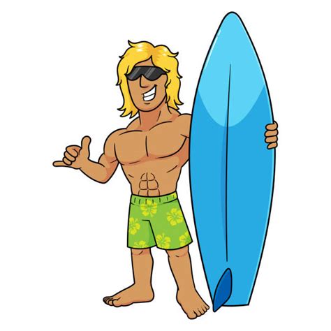 Surfer Dude Illustrations Royalty Free Vector Graphics And Clip Art Istock