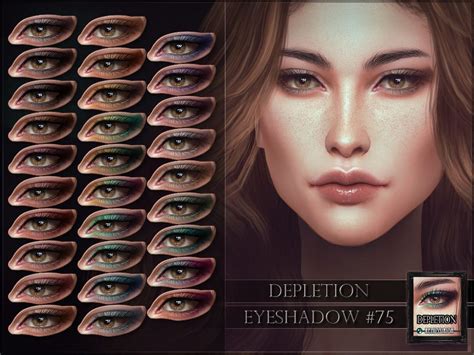 Makeup Cc Sims 4 Cc Makeup Makeup Looks Zombie Eyes Shiny Eyes The