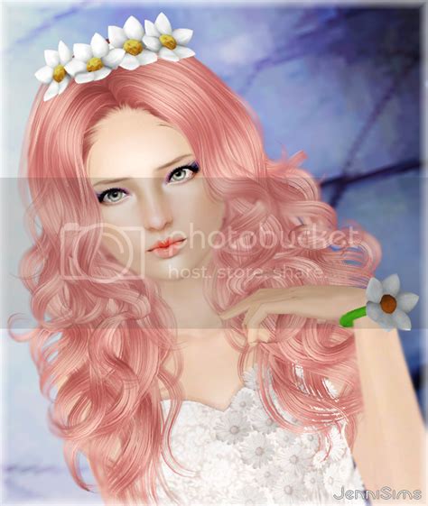 Downloads Sims 3accessory Headband And Bracelet Daisiespulsera Y