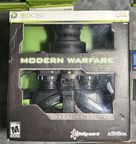 CALL OF DUTY Modern Warfare Night Vision Goggles Prestige Ed XBOX MW OBX CIB PicClick