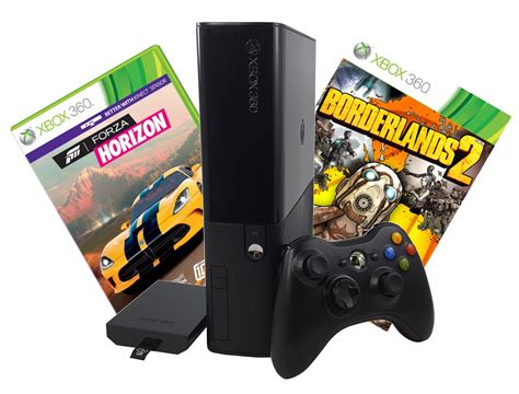 Refurbished Microsoft Xbox 360 E 250gb With Borderlands 2 And Forza
