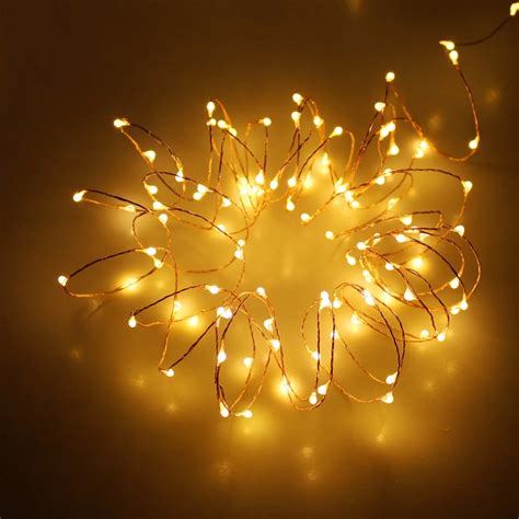3m 30led Copper Wire Starry String Lights Battery Powered Rope Lights