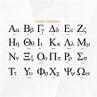 Printable Greek Alphabet