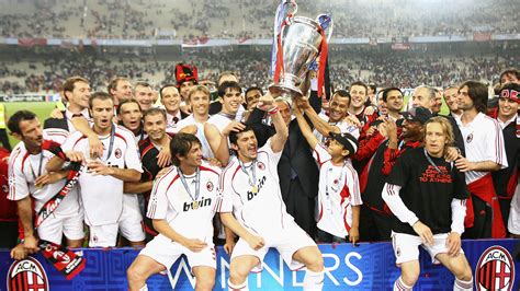 foto ac milan juara liga champions 2007