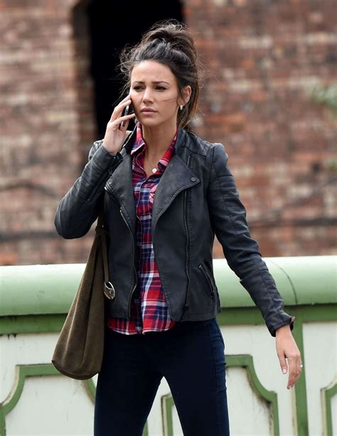 Michelle Keegan On Set Of ‘our Girl’ In Manchester Gotceleb