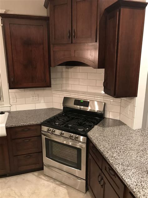 10 kitchen layout diagrams and 6 kitchen dimension illustrations. Love the way our corner range turned out! The tiled shelf ...