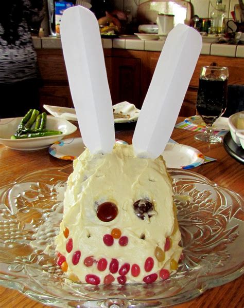 Happy Day Of The Dead Easter Bunny Cake It Does Look Like Flickr