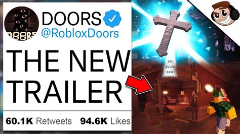 Roblox Doors New Update Trailer True Release Date👁️ Youtube