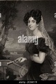 Marianne Wellesley (née Caton), Marchioness Wellesley Stock Photo - Alamy