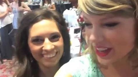 See Taylor Swift Surprise A Fan At Her Bridal Shower Abc13 Houston