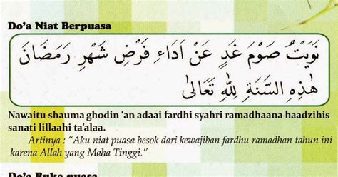 Baik ketika melaksankan puasa wajib pada bulan ramadhan atau ketika akan. Bacaan Doa Niat Puasa & Buka Puasa Ramadhan ~ Hidup Sehat