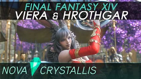 Final Fantasy Xiv Pc Viera And Hrothgar In Character Creator Youtube