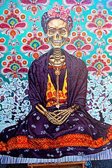 Frida Kahlo Skeleton Art I Love This Drawpaint Ings Frida