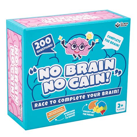 No Brain No Gain Toys Toy Street Uk