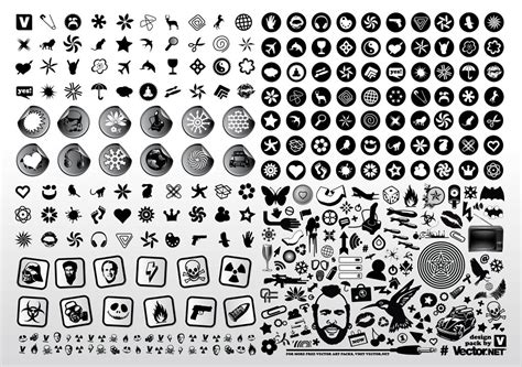 Black White Vector Icons Vector Art And Graphics