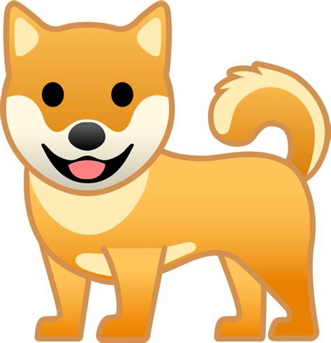 Shiba Inu Dog Emoji Clipart Full Size Clipart 5644789 Pinclipart