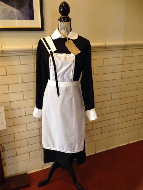 1930s Maids Uniform The Black Dress Did Not Show The Dirt And The