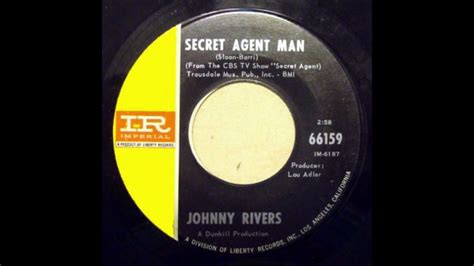 Johnny Rivers Secret Agent Man 1966 Stereo In Youtube