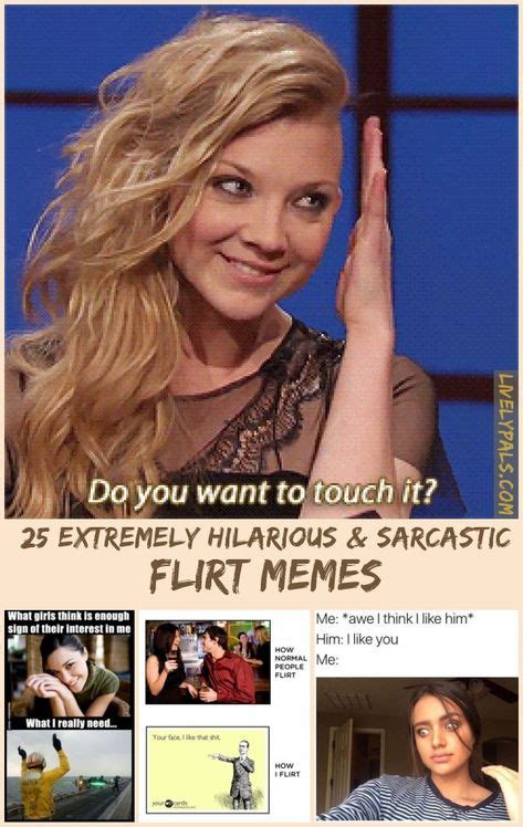 25 extremely hilarious relatable and sarcastic flirt memes memes and funny stuff flirting
