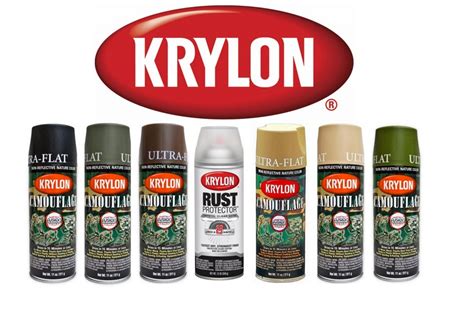 Krylon Camo Paint 6 Camo Colours Available And Combo 4 Packs