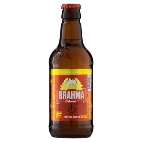 Cerveja Pilsen Brahma Chopp Garrafa RetornÁvel 300ml Gtineanupc