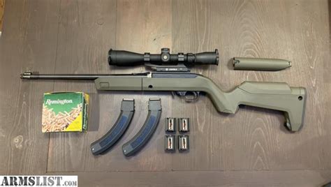 Armslist For Sale Ruger 1022 Takedown Od Green Backpacker Stock