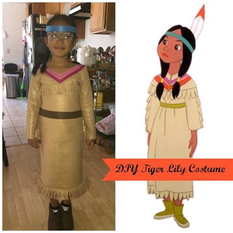 Adventures In DIY DIY Peter Pan Group Costumes Tiger Lily Part 2