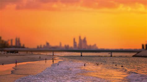 Best Beach For Sunset Dubai Photos