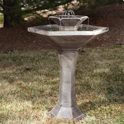 Make your own hanging bird bath. Bird bath and pedestal style fountains | Bird bath