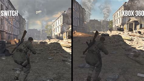 Video Sniper Elite V2 Remastered Switch Vs Xbox 360 Comparison