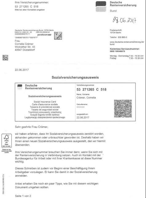 Die deutsche rentenversicherung ist verärgert: Update4 Deutsche Rentenversicherung Sozialversicherungsausweis - Fake oder echt