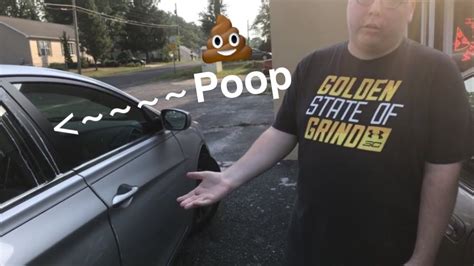 Poop On Ladies Car Youtube