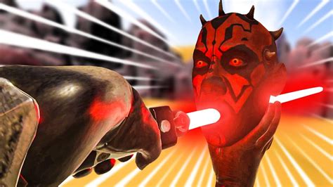 Epic Darth Maul Fights In Vr Youtube