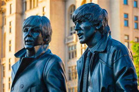 Museum of liverpool and liverpool one are also within 15 minutes. Statue Of The Beatles Band Stands In Liverpool City ...