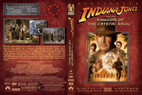 Indiana Jones And The Kingdom Of The Crystal Skull Movie Dvd Custom