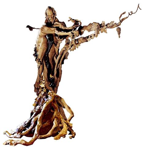 Bacchus The God Of Wine From Napa Valley Bronze Sculpture Statue By