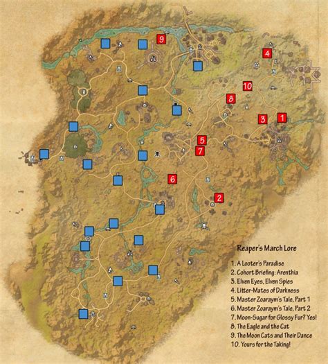 ESO Reapers March Skyshards Guide Dulfy