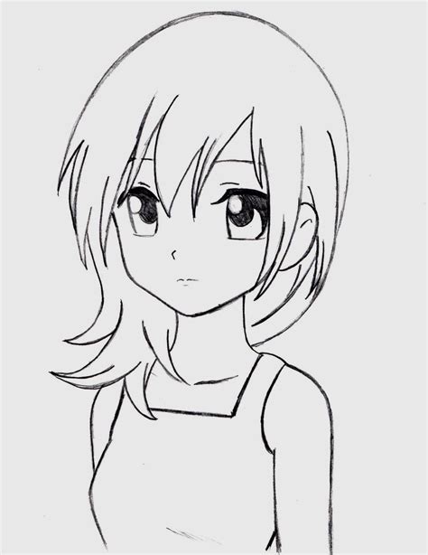 Namine Manga Style Sketch Desenhos Animais Simples Desenho De