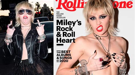 Enjoy Miley Cyrus On The Cover Of Rolling Stone Photographed By Brad Elterman Rotten Usagi