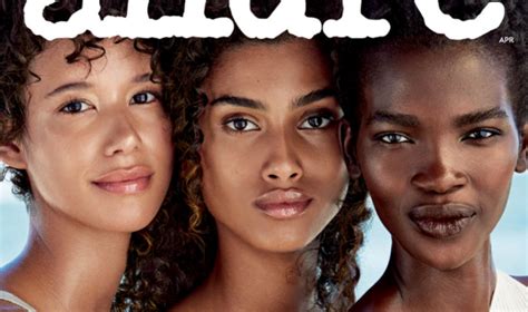 Allure Magazine Celebrates The Beauty Of Diversity On April 2017 C