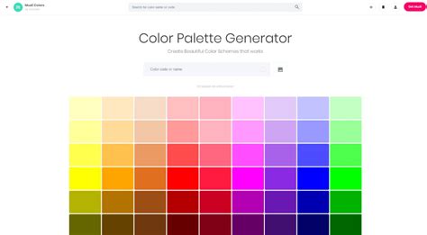 Color Palette Generators Best Web Design Blog Color Palette