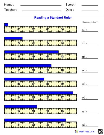 There is an updated reading a tape measure worksheet that has graphics that look more like a real tape measure. 32 Reading A Tape Measure Worksheet Answers - Worksheet Project List
