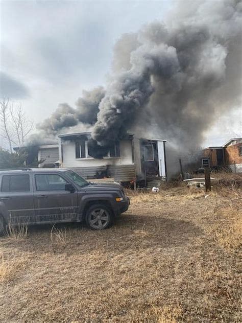 House Engulfed In Smoke Fire Monday Afternoon